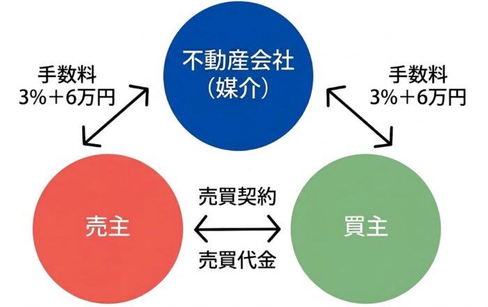 仲介,売却,図