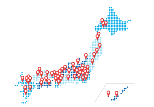 日本全国地図