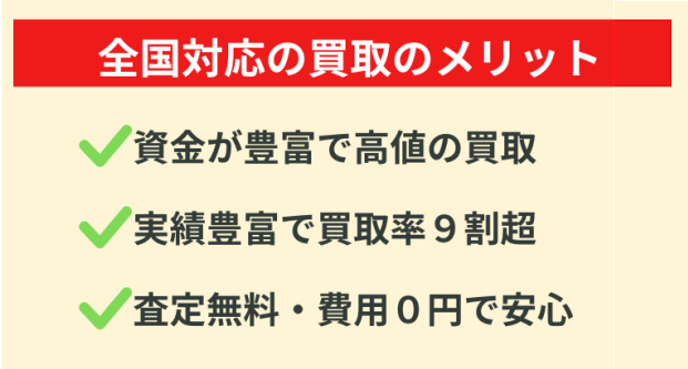 空き家,買取,全国対応,メリット