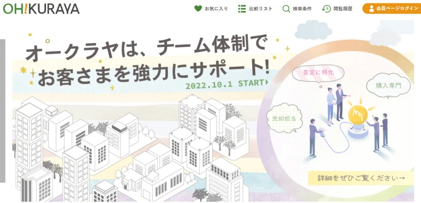 オークラヤ住宅,公式ページ